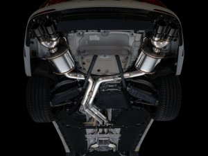 Audi S6 Performance Exhaust - AWE Tuning - Touring Edition - Diamond Black - `19-`23